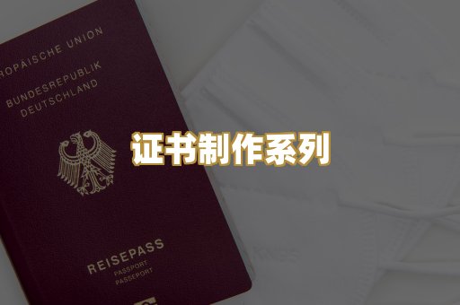 证书制作系列